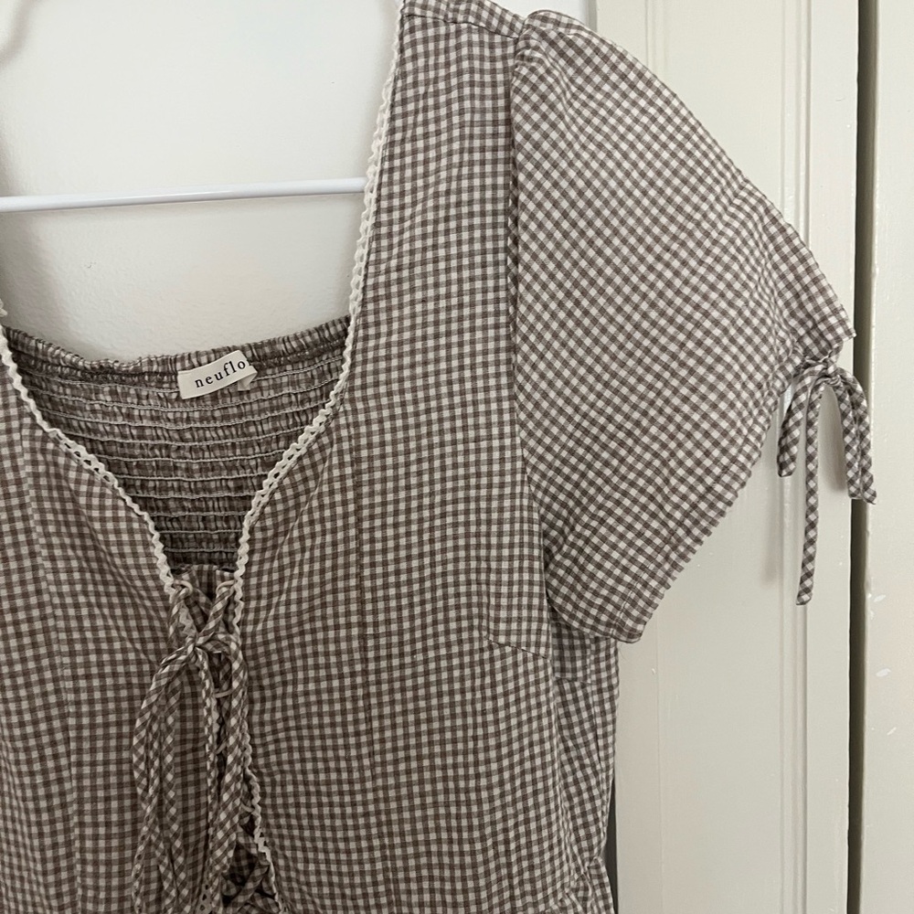Neuflora gingham dress - Picture 3 of 3